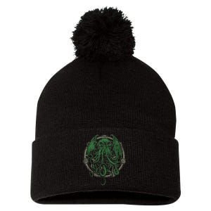 Cthulhu Lovecraft Pom Pom 12in Knit Beanie