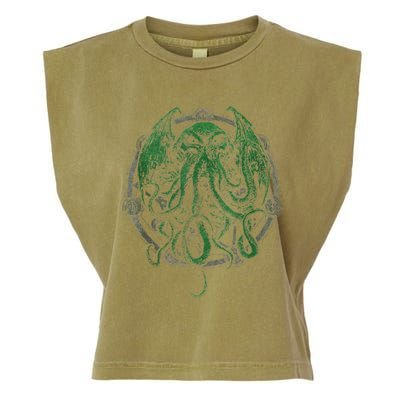 Cthulhu Lovecraft Garment-Dyed Women's Muscle Tee