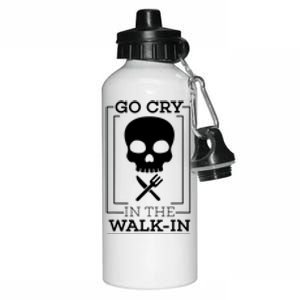 Cook Line Cook Chef Cooking Aluminum Water Bottle