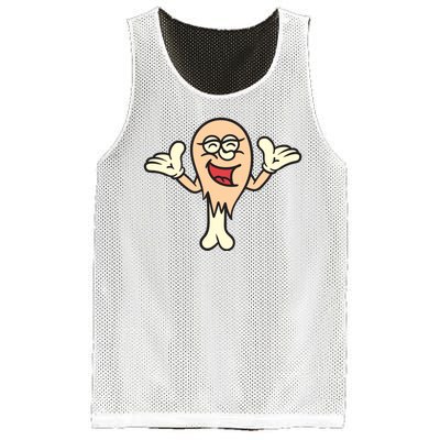 Chicken Leg Mesh Reversible Basketball Jersey Tank