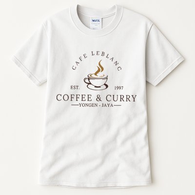 Cafe Leblanc Coffee & Curry Megami Tall T-Shirt