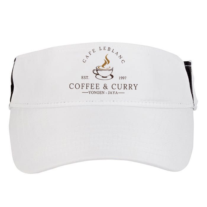 Cafe Leblanc Coffee & Curry Megami Adult Drive Performance Visor