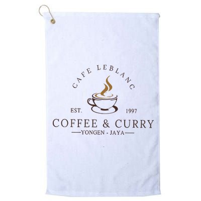 Cafe Leblanc Coffee & Curry Megami Golf Towel
