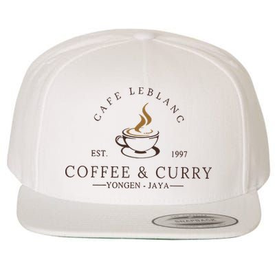 Cafe Leblanc Coffee & Curry Megami Wool Snapback Cap