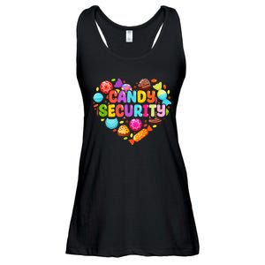 Candy Land Costumes Adult Candy Land Candy Security Ladies Essential Flowy Tank