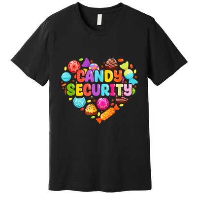 Candy Land Costumes Adult Candy Land Candy Security Premium T-Shirt