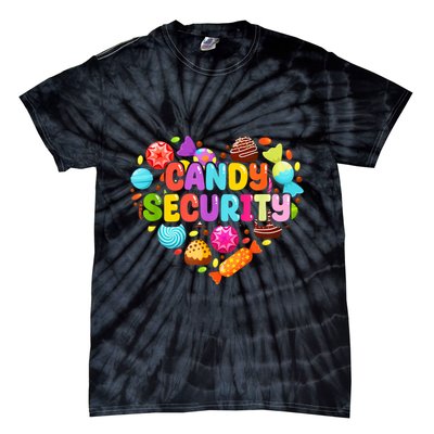 Candy Land Costumes Adult Candy Land Candy Security Tie-Dye T-Shirt