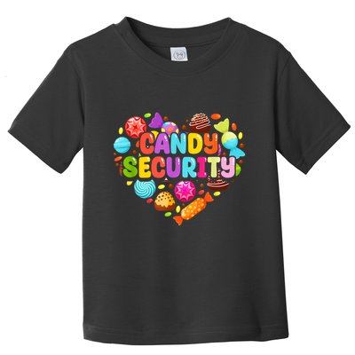 Candy Land Costumes Adult Candy Land Candy Security Toddler T-Shirt