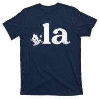 Comma La Cat Retro Vote Kamala Harris 2024 T-Shirt