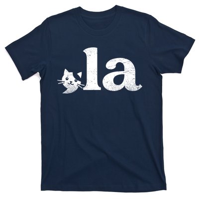 Comma La Cat Retro Vote Kamala Harris 2024 T-Shirt