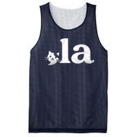 Comma La Cat Retro Vote Kamala Harris 2024 Mesh Reversible Basketball Jersey Tank