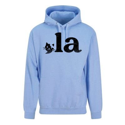 Comma La Cat Retro Vote Kamala Harris 2024 Unisex Surf Hoodie