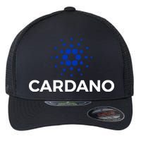 Cardano Logo Crypto Coin Blockchain Flexfit Unipanel Trucker Cap