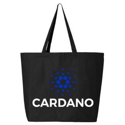 Cardano Logo Crypto Coin Blockchain 25L Jumbo Tote