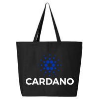 Cardano Logo Crypto Coin Blockchain 25L Jumbo Tote
