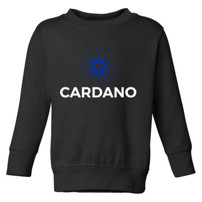 Cardano Logo Crypto Coin Blockchain Toddler Sweatshirt