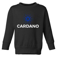 Cardano Logo Crypto Coin Blockchain Toddler Sweatshirt