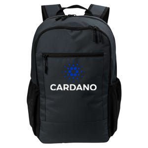 Cardano Logo Crypto Coin Blockchain Daily Commute Backpack