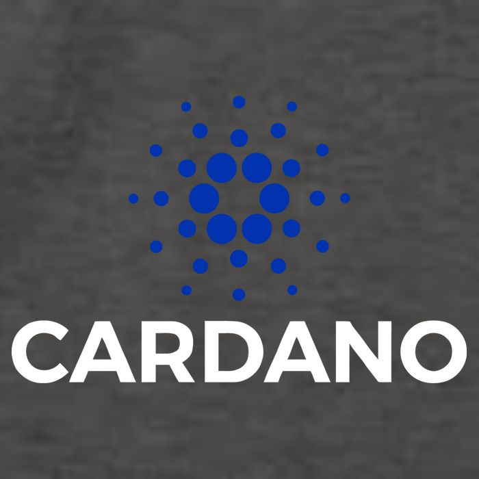 Cardano Logo Crypto Coin Blockchain Vector Backpack