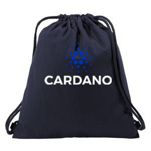 Cardano Logo Crypto Coin Blockchain Drawstring Bag