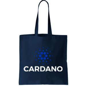 Cardano Logo Crypto Coin Blockchain Tote Bag