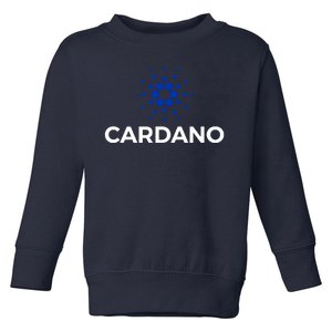 Cardano Logo Crypto Coin Blockchain Toddler Sweatshirt