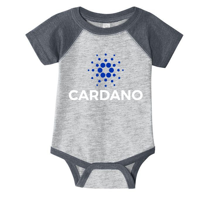 Cardano Logo Crypto Coin Blockchain Infant Baby Jersey Bodysuit