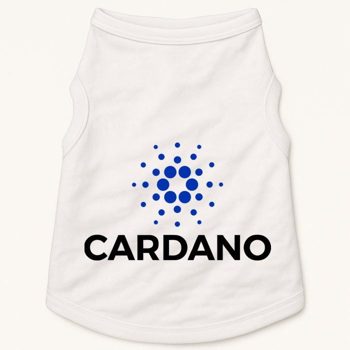 Cardano Logo Crypto Coin Blockchain Doggie Tank