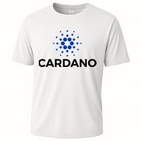 Cardano Logo Crypto Coin Blockchain Cooling Performance Crew T-Shirt