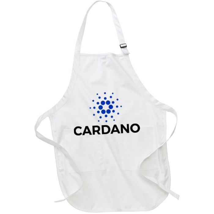 Cardano Logo Crypto Coin Blockchain Apron