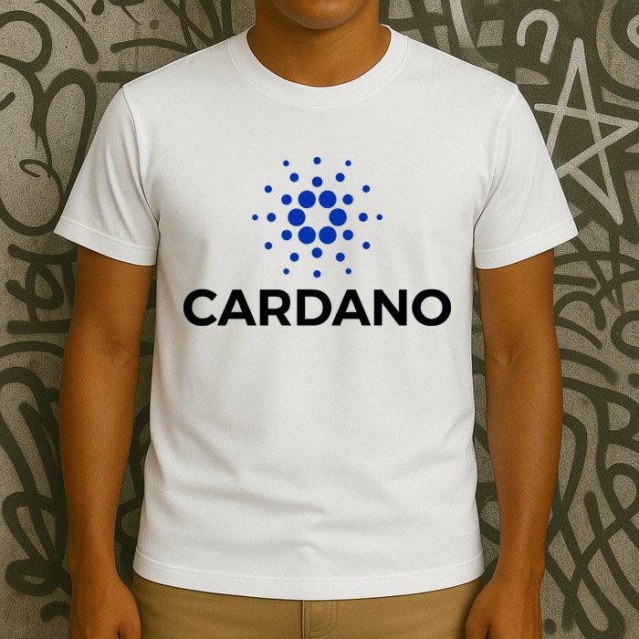 Cardano Logo Crypto Coin Blockchain T-Shirt