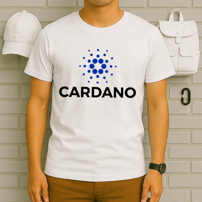 Cardano Logo Crypto Coin Blockchain T-Shirt