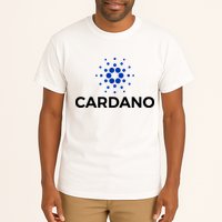 Cardano Logo Crypto Coin Blockchain Tall T-Shirt