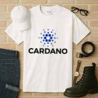 Cardano Logo Crypto Coin Blockchain Tall T-Shirt