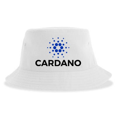 Cardano Logo Crypto Coin Blockchain Sustainable Bucket Hat