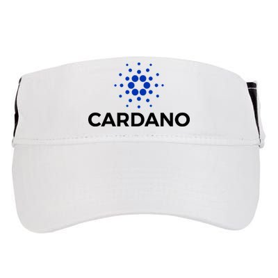 Cardano Logo Crypto Coin Blockchain Adult Drive Performance Visor
