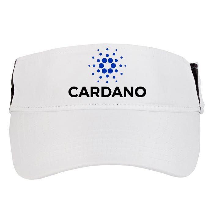 Cardano Logo Crypto Coin Blockchain Adult Drive Performance Visor
