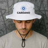 Cardano Logo Crypto Coin Blockchain Bucket Hat