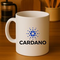 Cardano Logo Crypto Coin Blockchain Coffee Mug