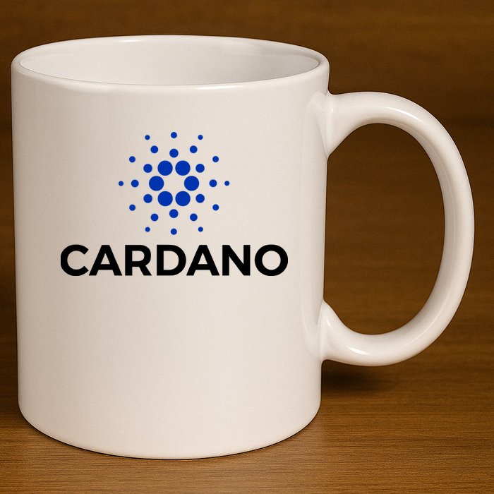 Cardano Logo Crypto Coin Blockchain 11oz C Handle Ceramic Mug