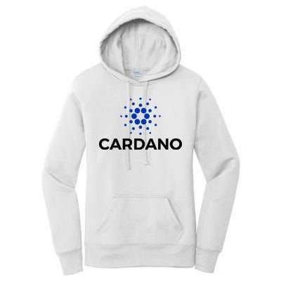 Cardano Logo Crypto Coin Blockchain Women's Pullover Hoodie