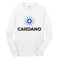 Cardano Logo Crypto Coin Blockchain Tall Long Sleeve T-Shirt