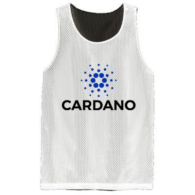 Cardano Logo Crypto Coin Blockchain Mesh Reversible Basketball Jersey Tank