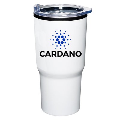 Cardano Logo Crypto Coin Blockchain Tumbler