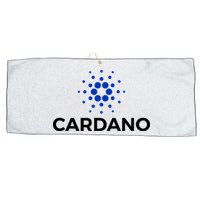 Cardano Logo Crypto Coin Blockchain Large Microfiber Waffle Golf Towel