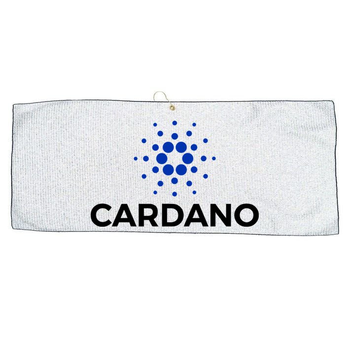 Cardano Logo Crypto Coin Blockchain Large Microfiber Waffle Golf Towel