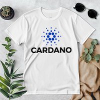 Cardano Logo Crypto Coin Blockchain Premium T-Shirt