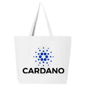 Cardano Logo Crypto Coin Blockchain 25L Jumbo Tote