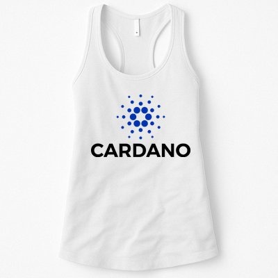 Cardano Logo Crypto Coin Blockchain Womens Tank Top