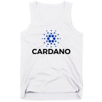 Cardano Logo Crypto Coin Blockchain Tank Top